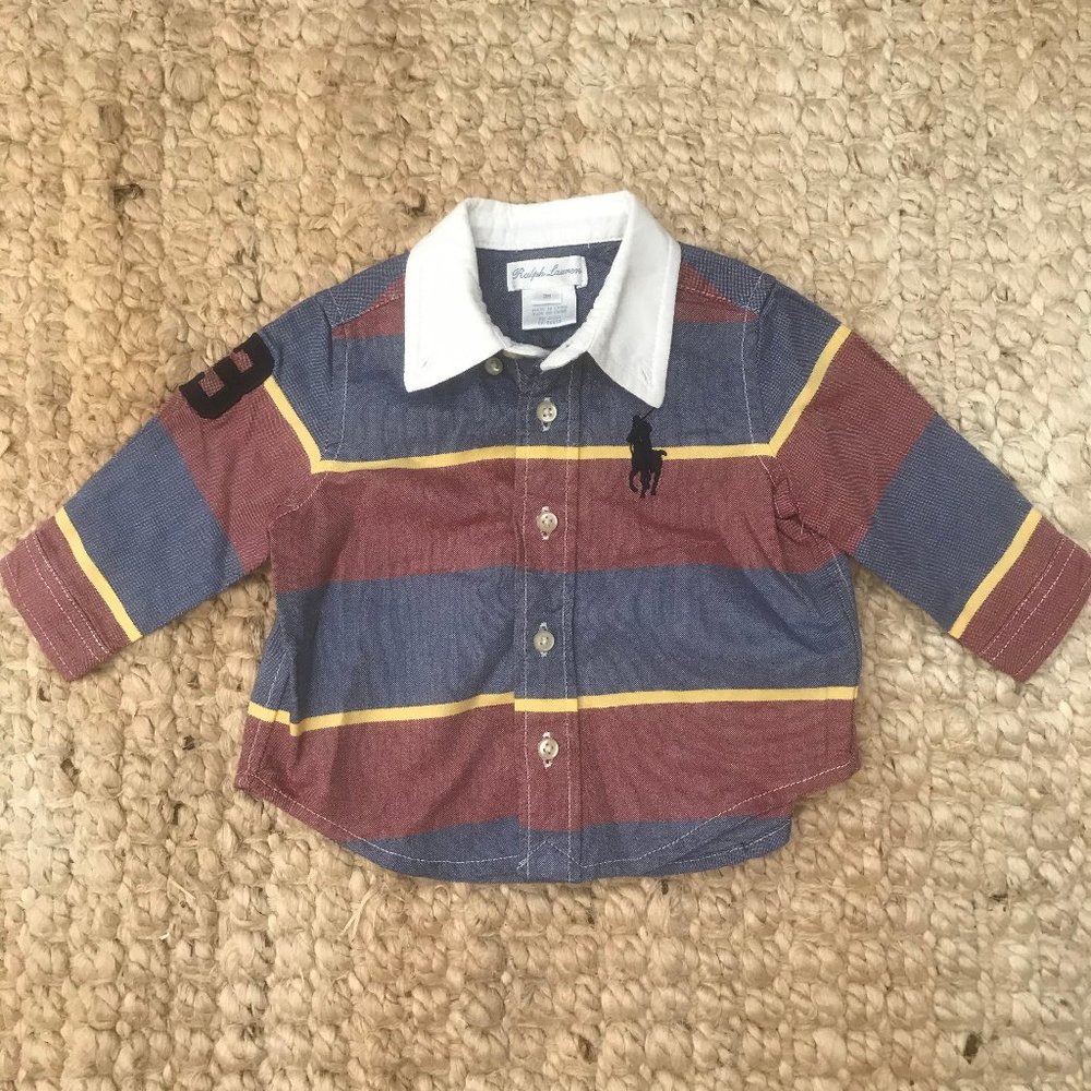 Ralph Lauren Childrenswear Baby Boy Long-Sleeve
